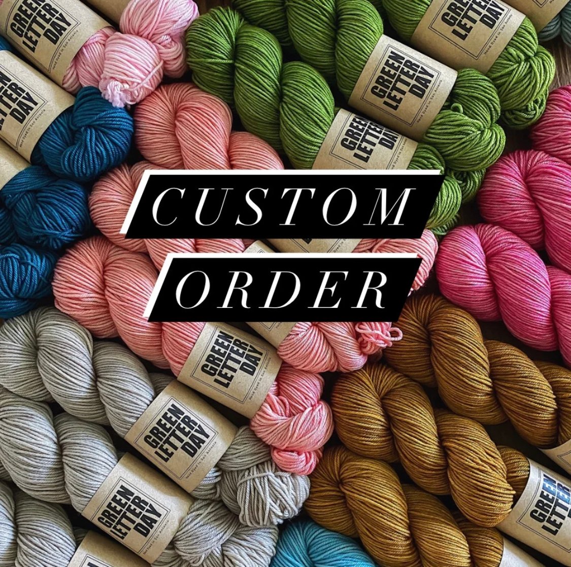 CUSTOM ORDER FOR MARINA