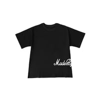 SIDE LOGO BLACK TEE