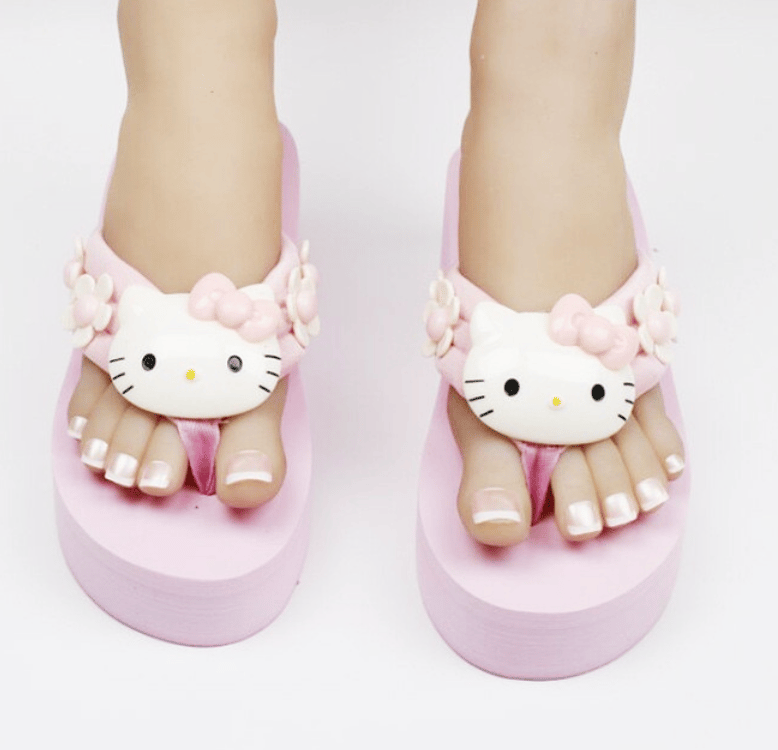 Hello Kitty Chunky Sandals