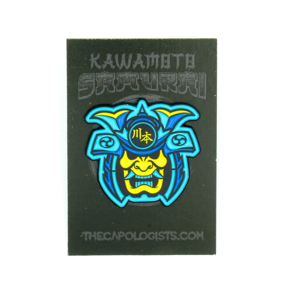 Kawamoto Samurai Enamel Pin