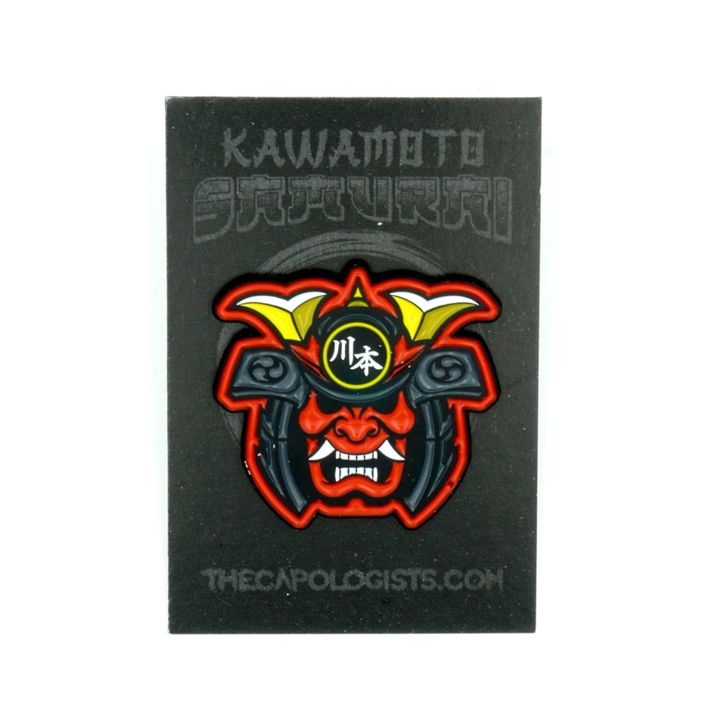 Kawamoto Samurai Enamel Pin