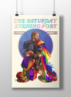 Captain America Pride (Shiny Foil Print)