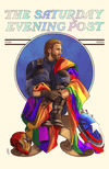 Captain America Pride (Shiny Foil Print)