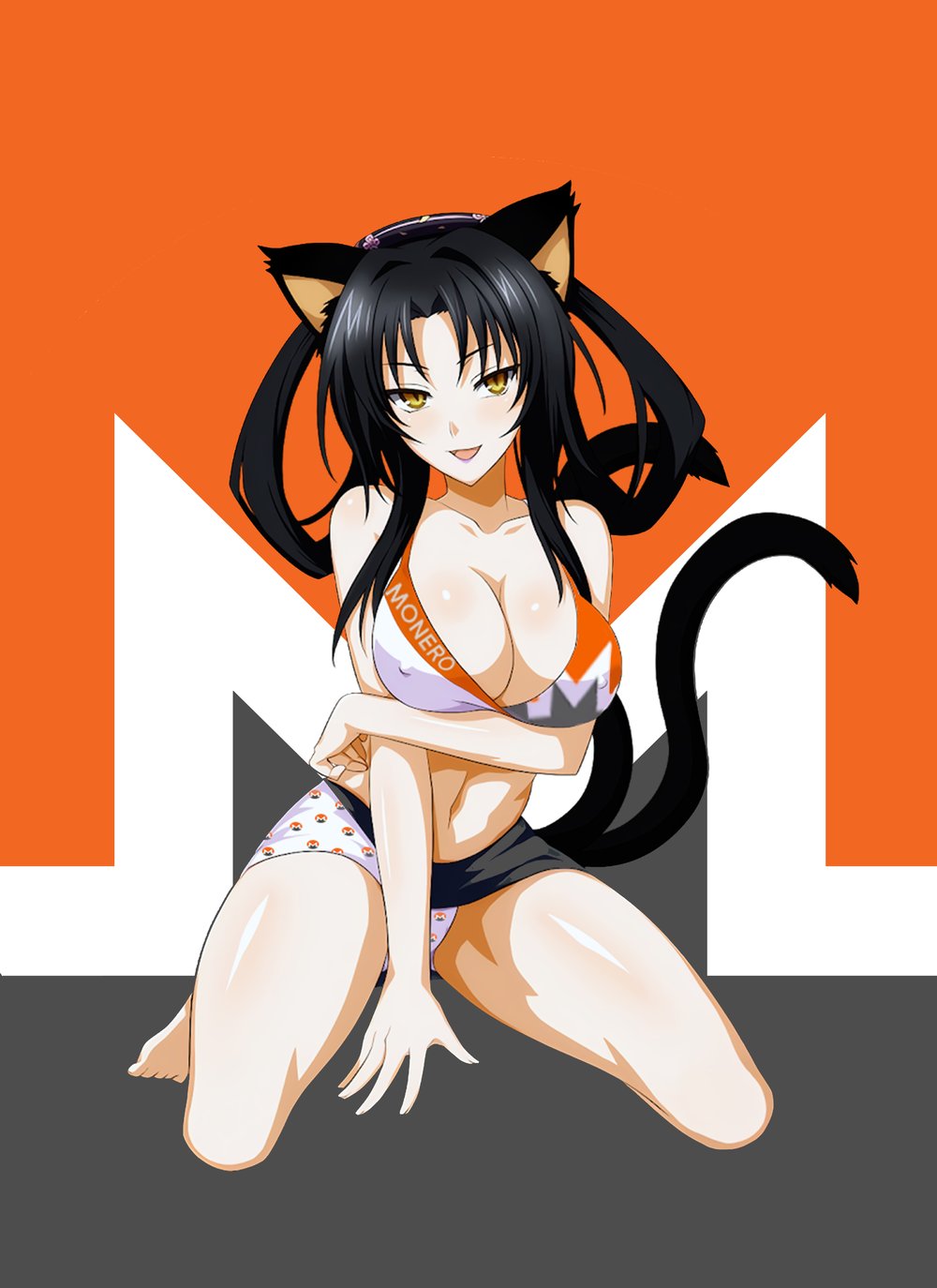 Monero-chan air freshener