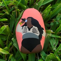 LIZZO Painted Rock