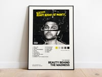 Image 1 of The Weeknd - Beauty Behind the Madness Album Cover Poster