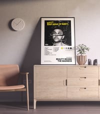 Image 2 of The Weeknd - Beauty Behind the Madness Album Cover Poster