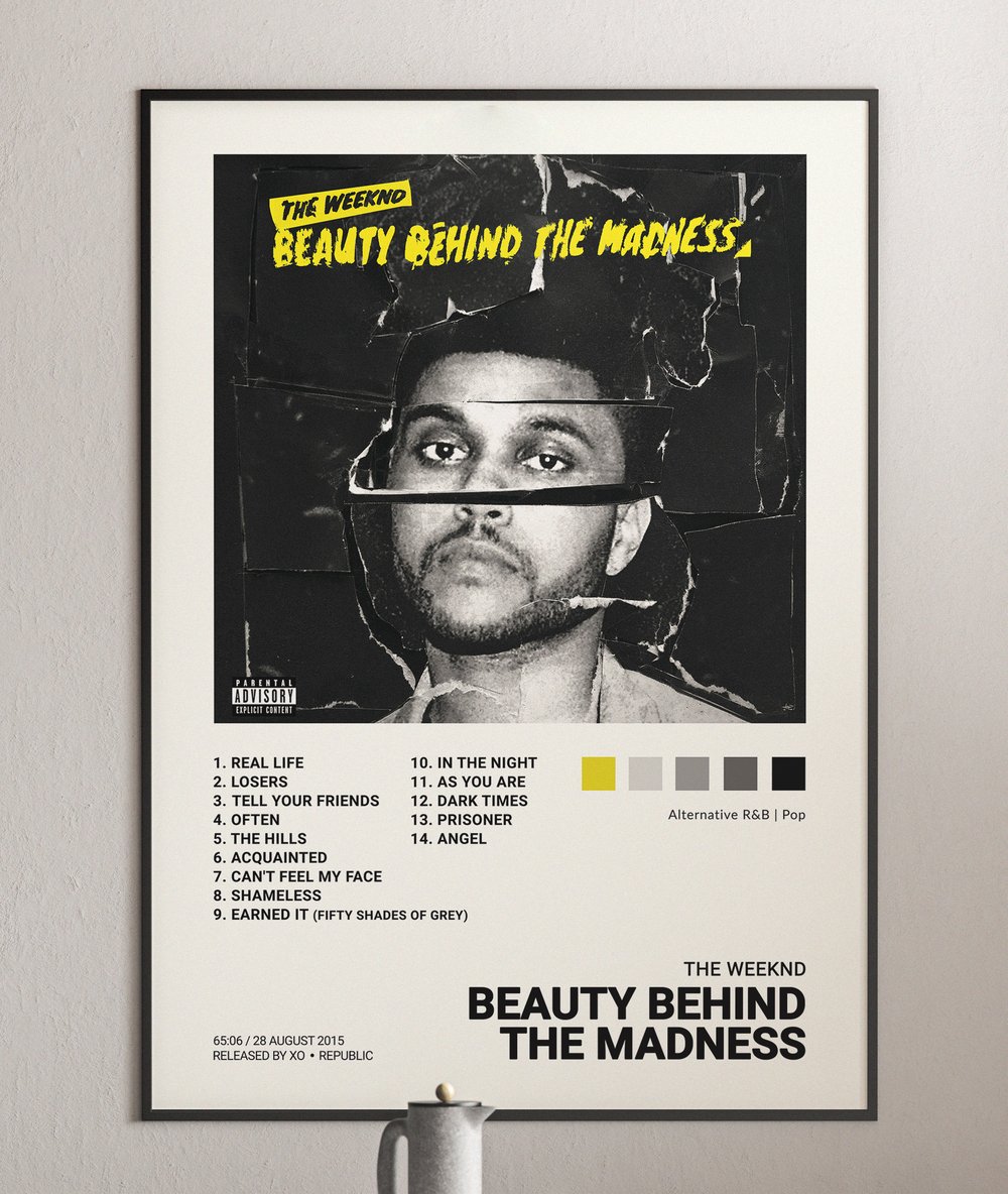 the weeknd xo poster