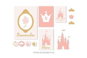 Image of Pack imprimible princesas