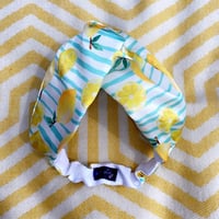 Image 1 of Lemon Silky Turban Hairband 