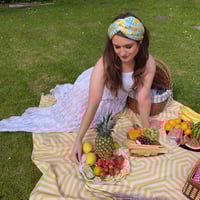 Image 3 of Lemon Silky Turban Hairband 