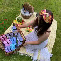 Image 3 of Fruit Salad Silky Turban Hairband 