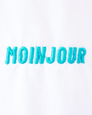 Image of Shirt "Moinjour" – Weiß (lässig)