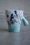 Hand painted porcelain mug 24