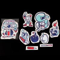 Image 1 of ILCLOD's BOMB Stickers 