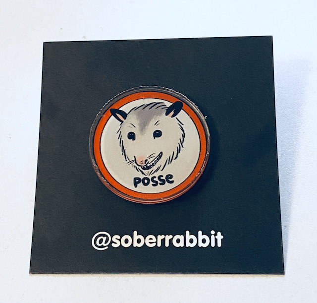 Possum Posse Pin