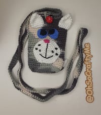 Crocheted Tabby Cat Bag