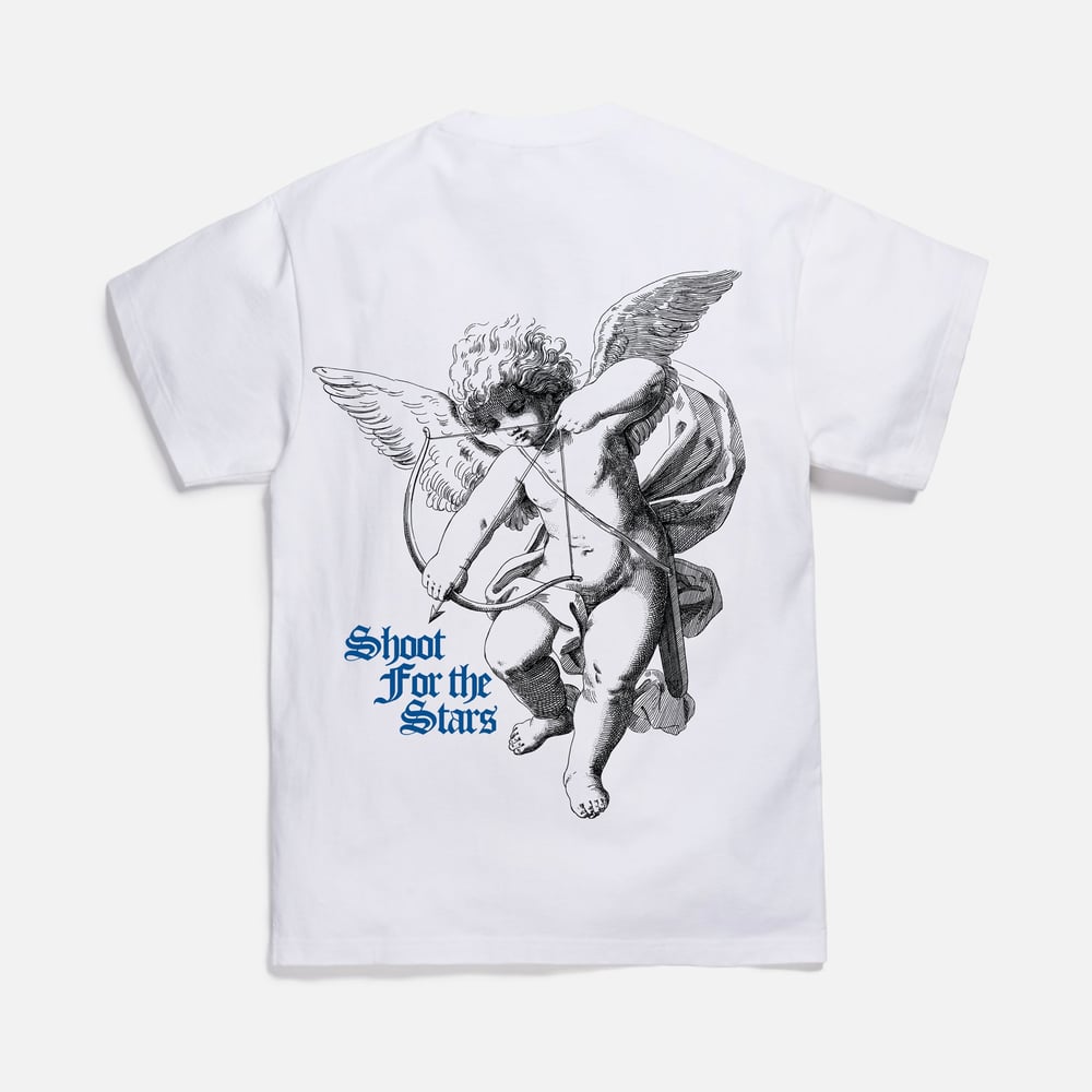 Image of ONI ‘SHOOT FOR THE STARS' TEE (WHITE) 50% OFF