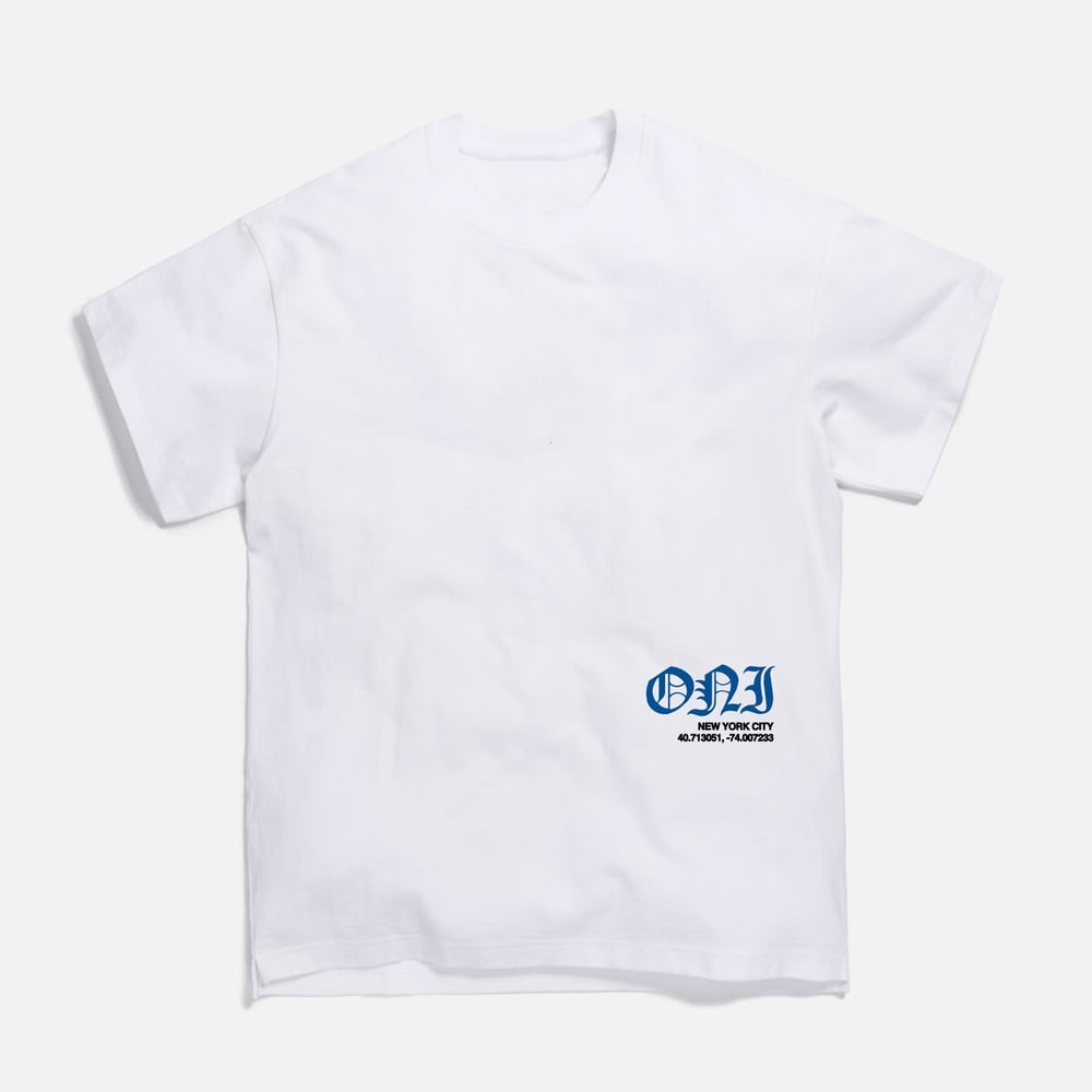 Image of ONI ‘SHOOT FOR THE STARS' TEE (WHITE)
