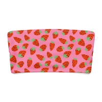 Image 1 of Strawberry Bandeau Top