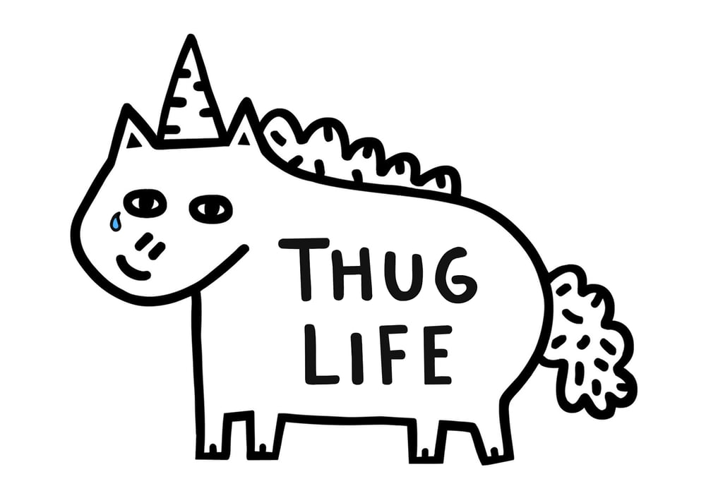 Image of Thug Life Print 