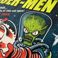 Image 4 of INVASION OF THE SAUCER MEN Art Print
