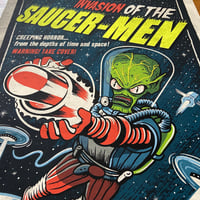 Image 5 of INVASION OF THE SAUCER MEN Art Print