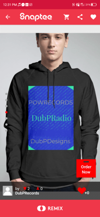 DubPRecords  Jumper Hoodie