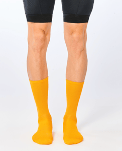 Image of FINGERSCROSSED Classic Cycling Socks OLD GOLD