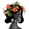 Wildflower Crown Art Print (0001)