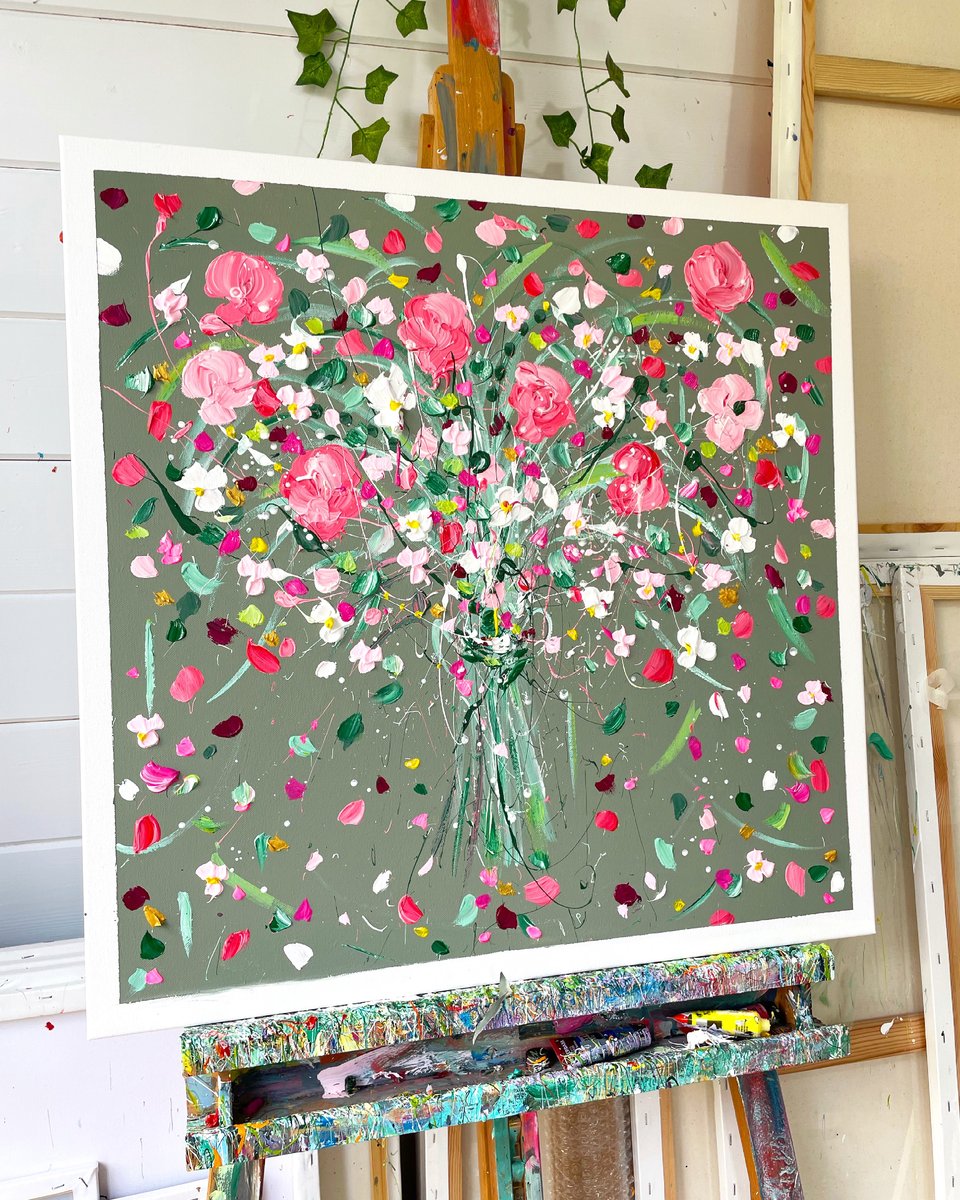 Summer Solstice Bouquet | CHARLOTTE ANNA REED - HAPPY ARTIST