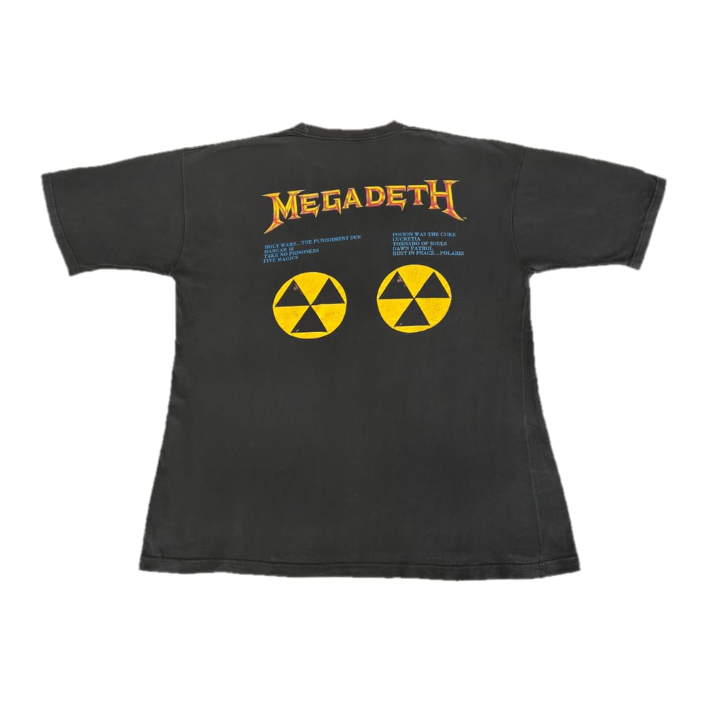 Megadeth 1990 'Rust In Piece' T-Shirt