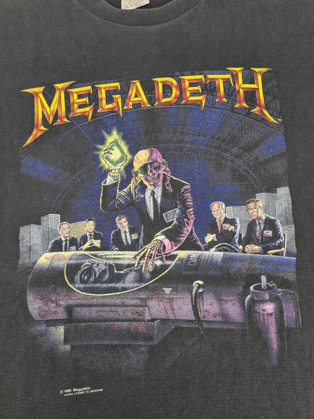 Megadeth 1990 'Rust In Piece' T-Shirt