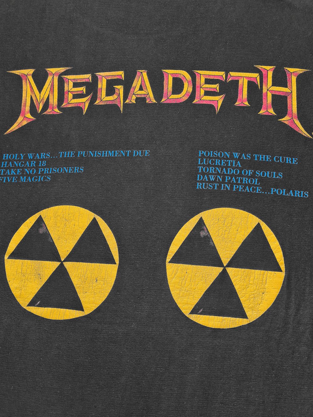 Megadeth 1990 'Rust In Piece' T-Shirt