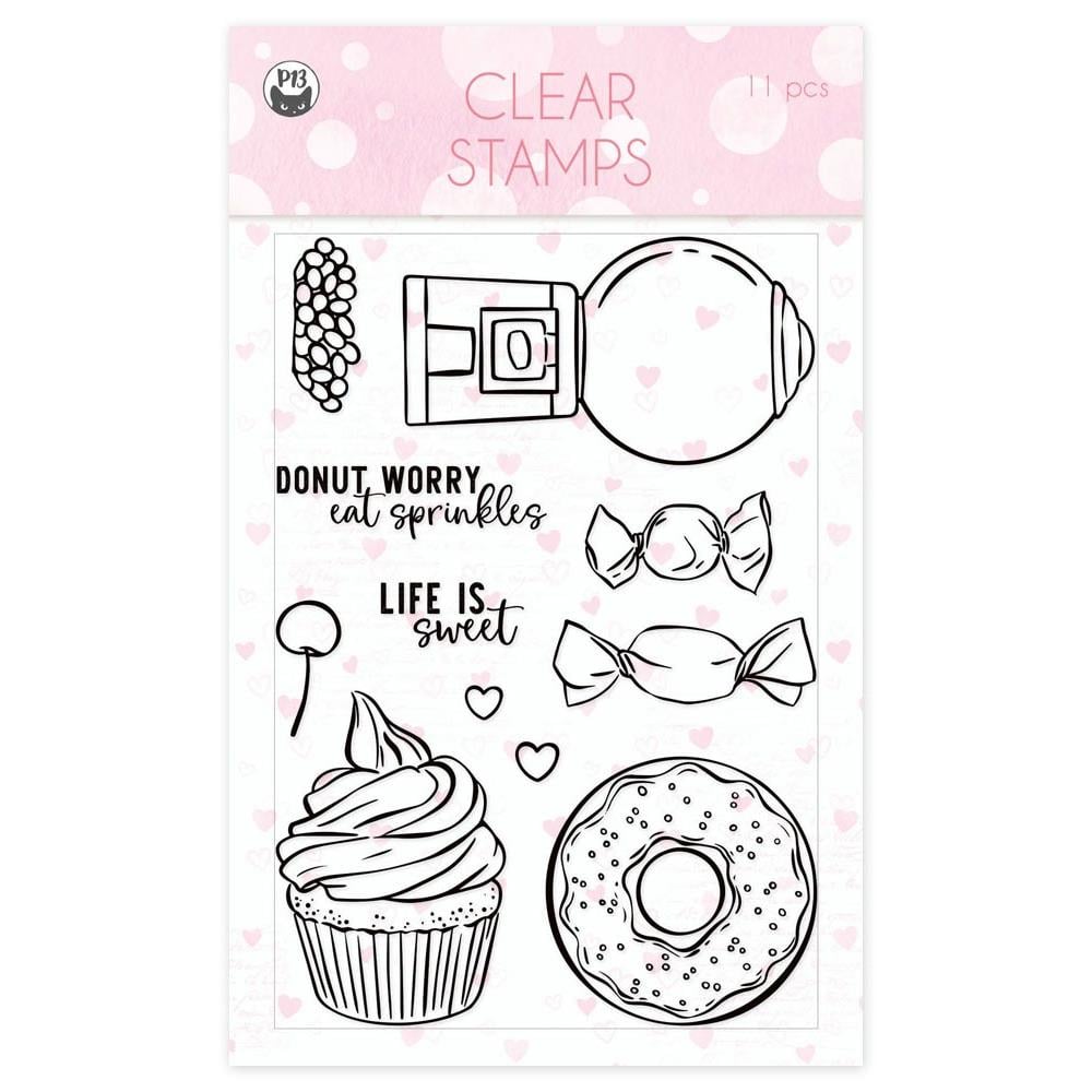 Image of Sugar & Spice Clear Stamp Set 11/Pkg