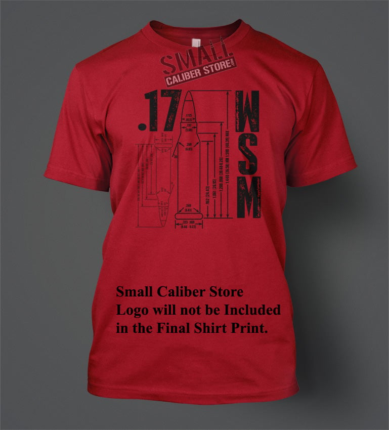 Image of .17WSM T-Shirt - Front Print