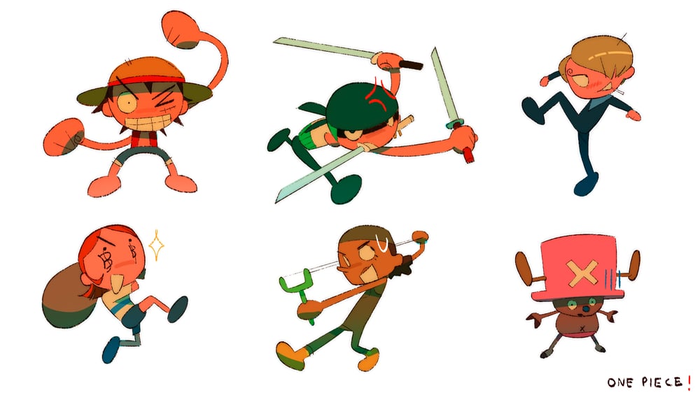 Image of Mugiwara Stickers