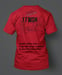 Image of .17WSM T-Shirt - Front/Back Print