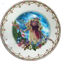 Image 1 of Gypsy E.T. - Vintage Spanish Porcelain Plate - #0729