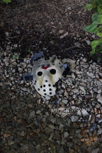 Image 1 of New Blood Hockey Mask Replica