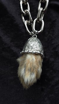 Image 2 of Hares paw chunky necklace