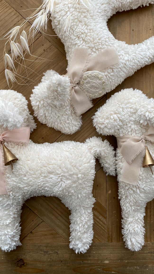 Clochette pour agneau "A l'aube du jour"