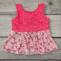 12 Month Flamingo Peplum 