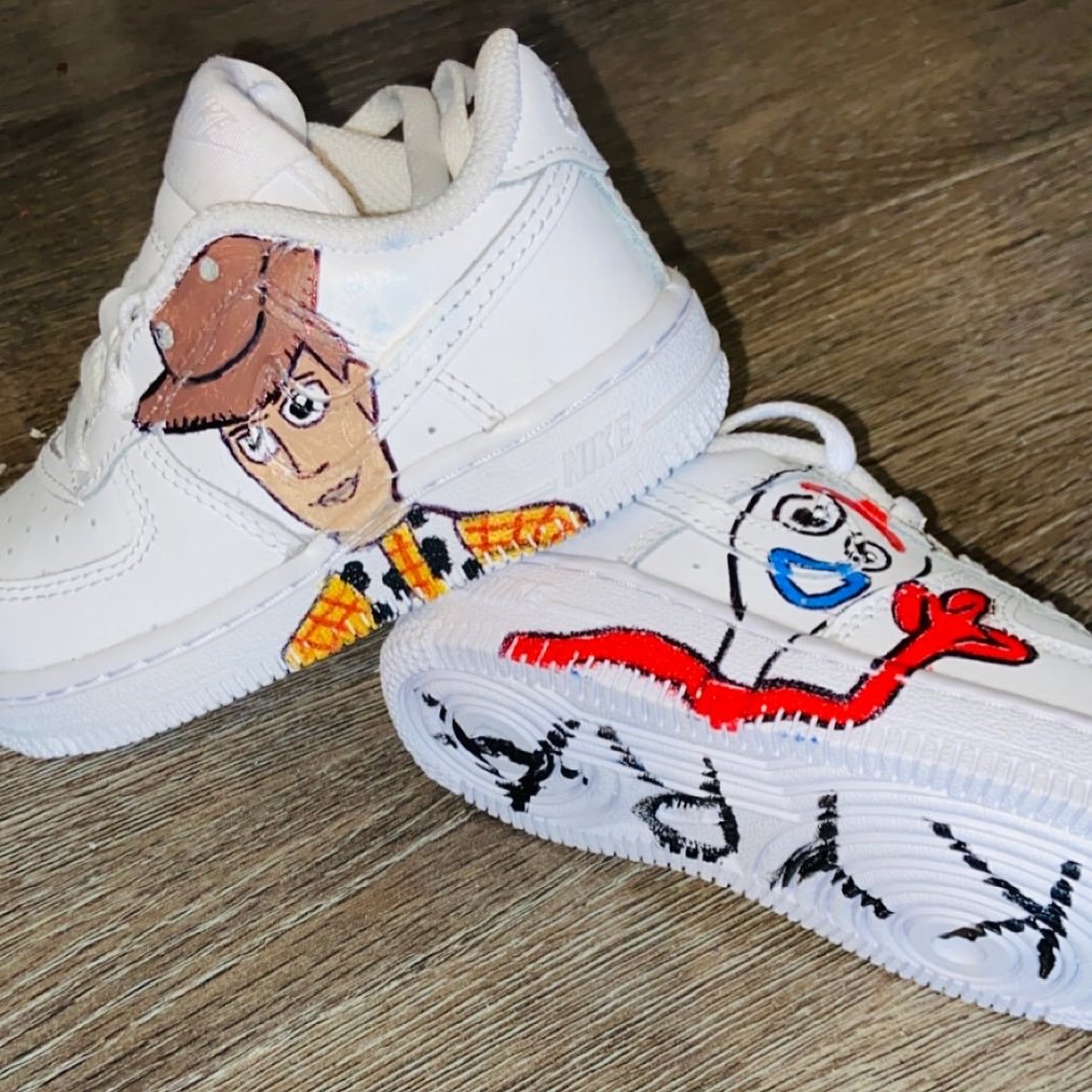 custom air force 1 toy story