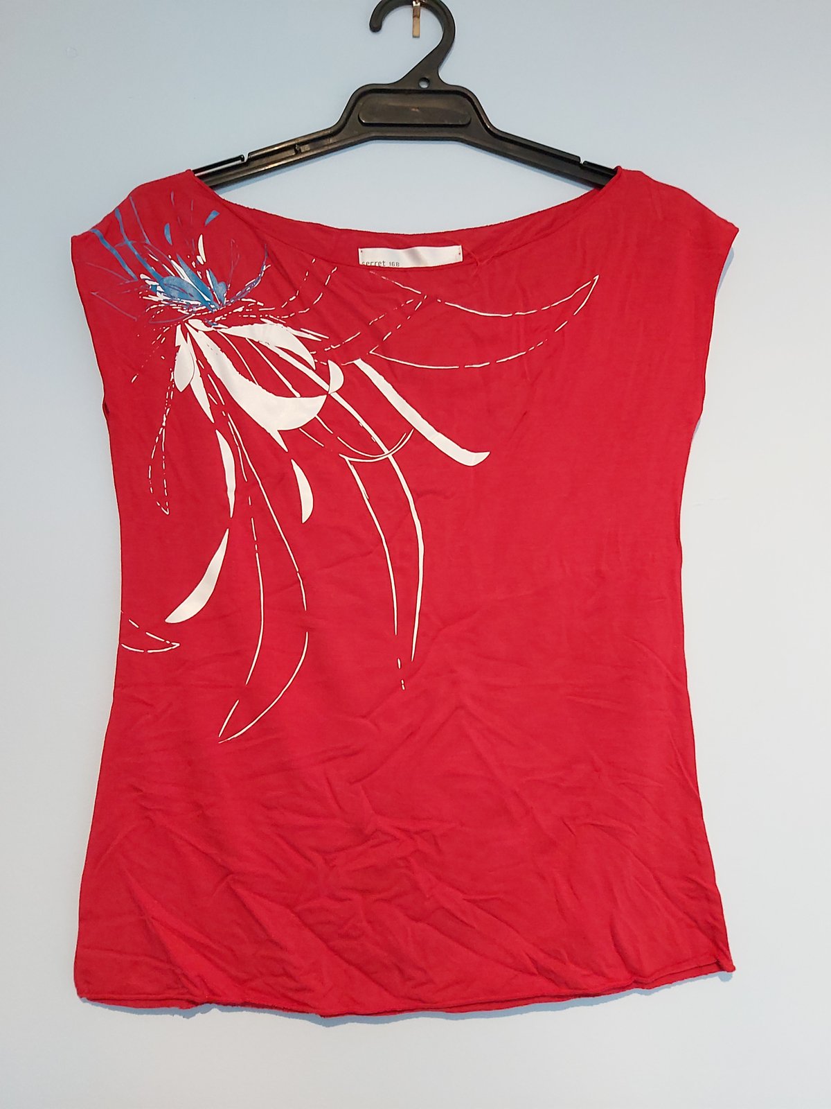 Image of Zap top - hibiscus red