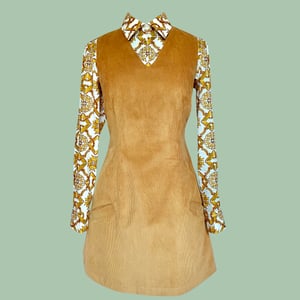 Image of The Cordvette V Neck Dress