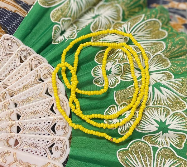Image of Yellow Sunshine waist beads! 