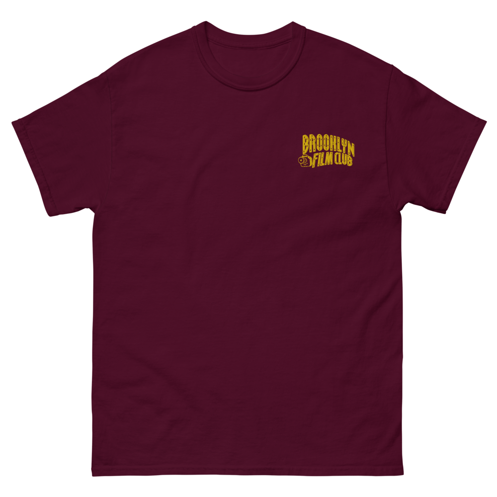 Image of "Brooklyn Film Club" embroidered tee