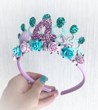 Image 3 of Mermaid 4ever Birthday crown