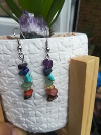 Image 4 of Chakra crystal earrings